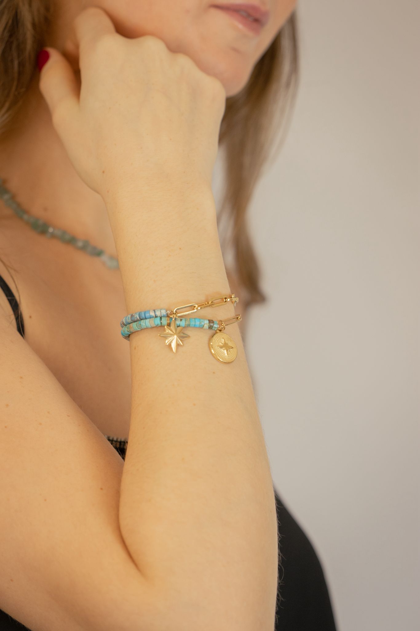 Pulsera Turquesa Estrella